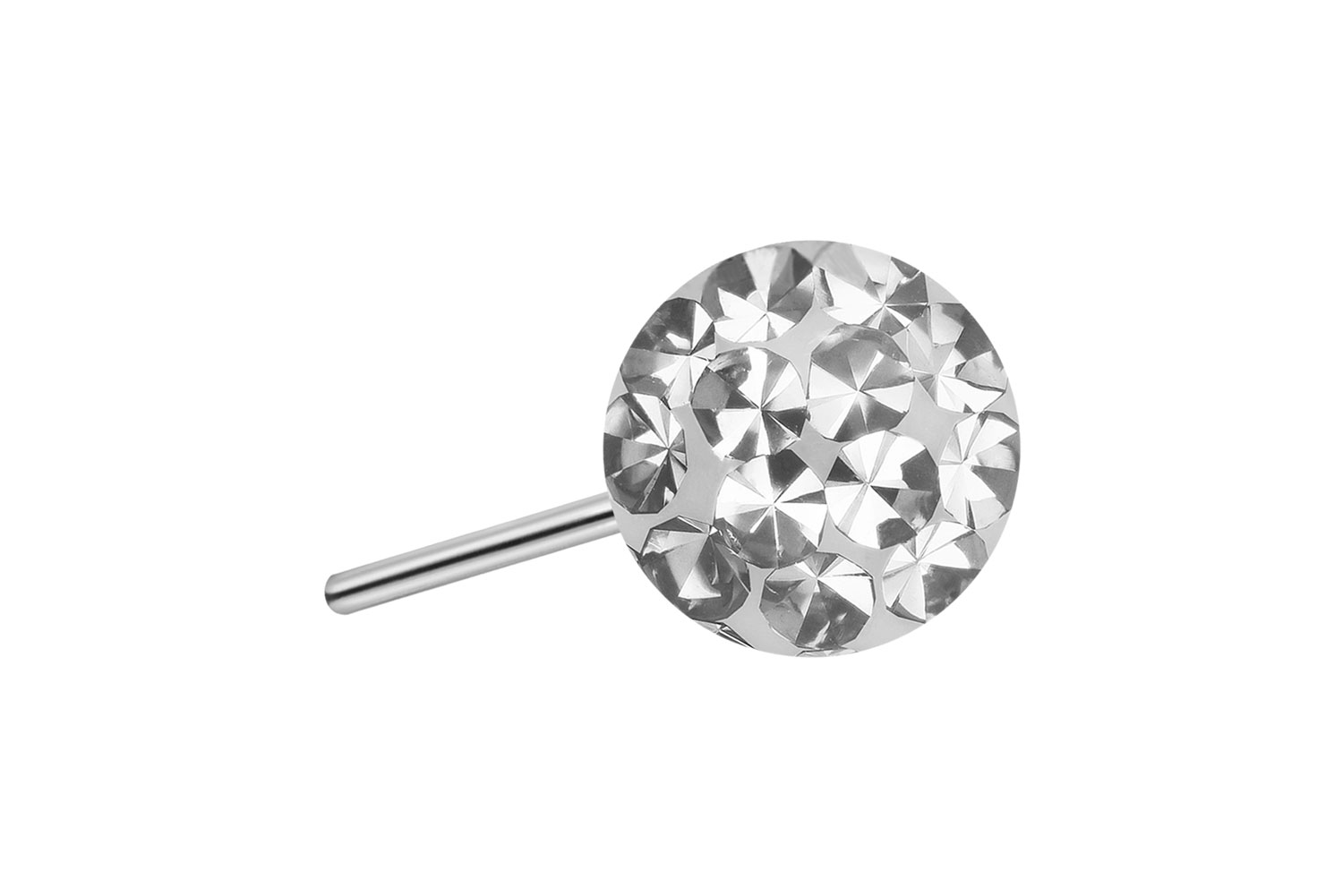 Titan Aufsatz mit Push Pin EPOXY von Piercingline